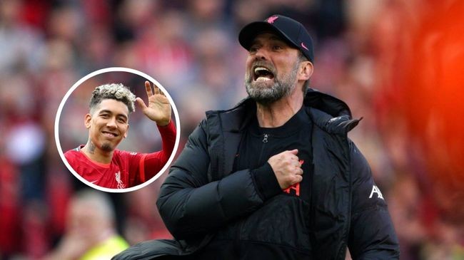 roberto firmino jurgen klopp