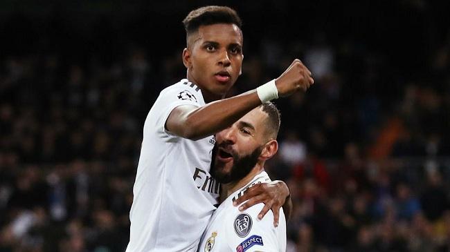 rodrygo and benzema real madrid