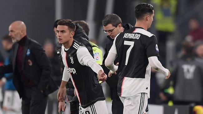 ronaldo and dybala juventus