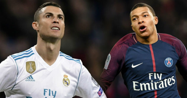 ronaldo and mbappe