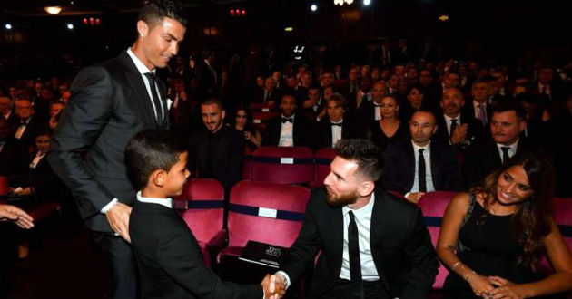 ronaldo jr meet messi