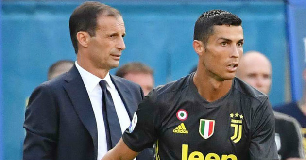 ronaldo juventus coach