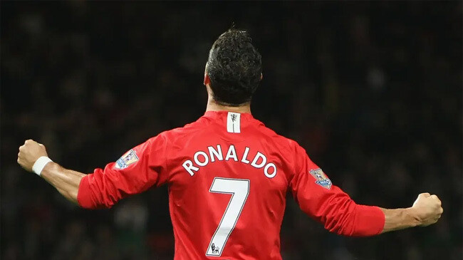 ronaldo man utd 7