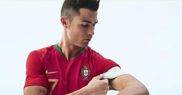 ronaldo portugal new kit