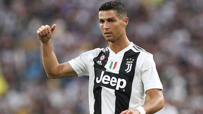 ronaldo sad juventus