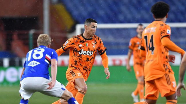 ronaldo sampdoria 31 01 2021