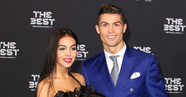 ronaldo with georgina rodriguez