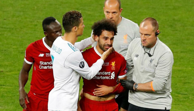 salah crying champions league final