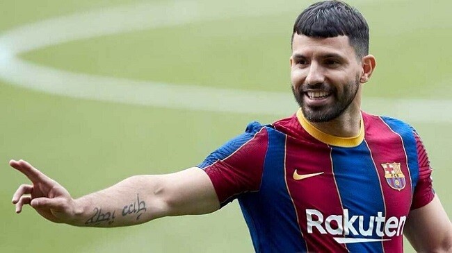 sergio aguero barcelona 2021