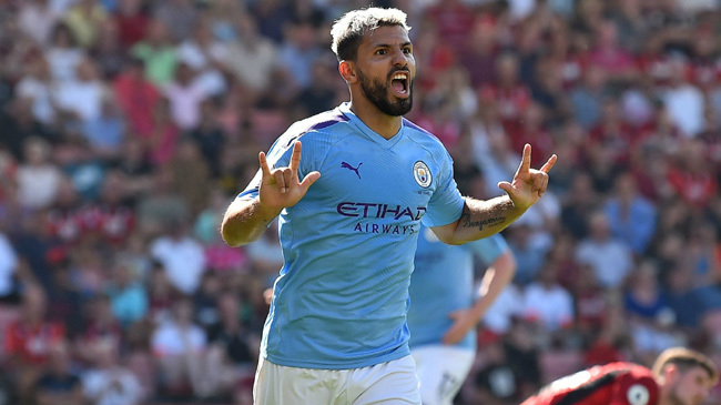 sergio aguero manchester city 2019