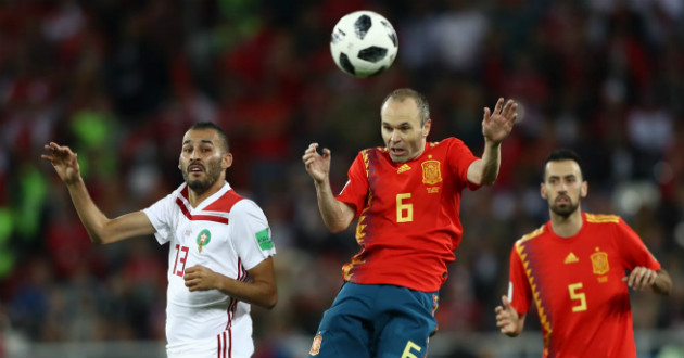 spain drew against morocco