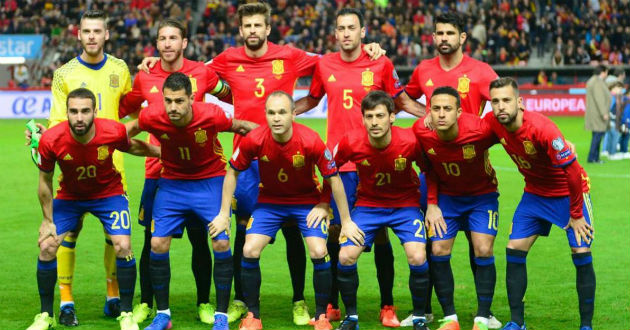 spain football team 2018