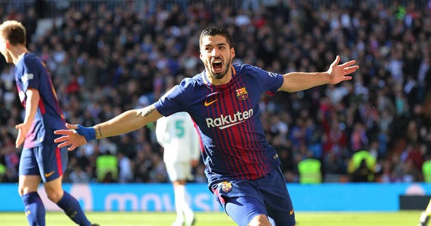 suarez goal el clasico