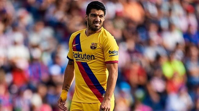 suarez out for three weeks