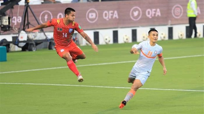 sunil chhetri bangladesh vs india 2022 world cup qualifiers