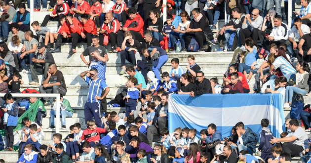 supporters of argentina gathered in stadium