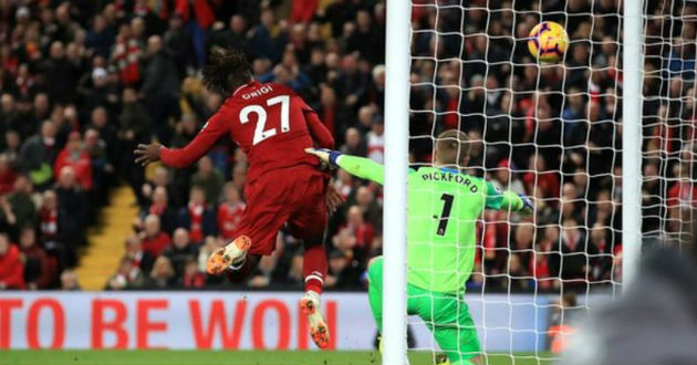 the match appeared set for a draw when pickford fumbled a high ball