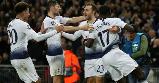 tottenham goal celebration