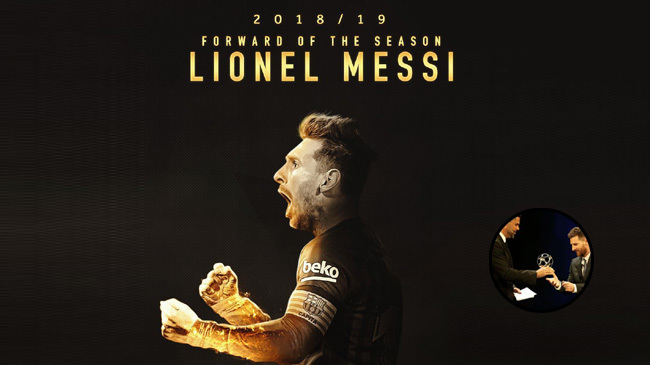 uefa best forward messi