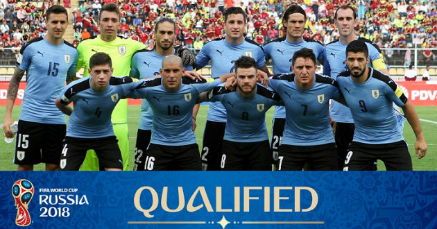 uruguay football team 2018