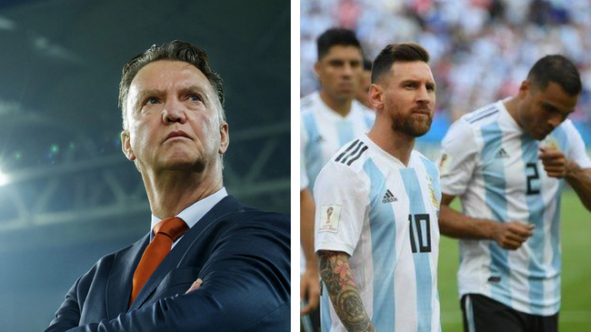 van gaal messi