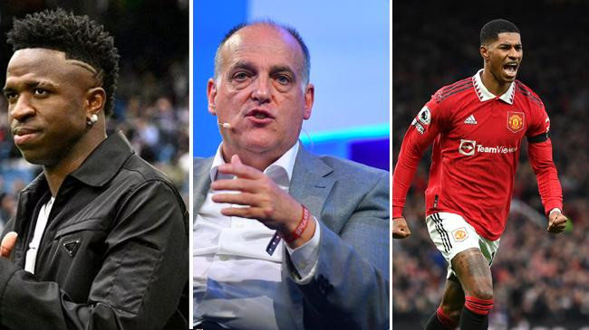 vinicious tebas and rashford