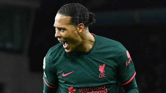 virgil van dijk liverpool 2022 23