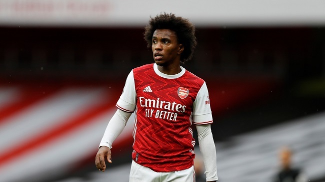 willian arsenal 2020 21