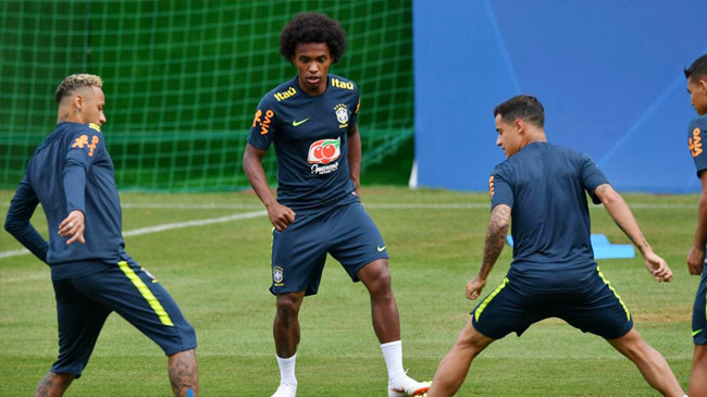 willian brazil practices