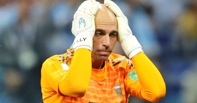 willy caballero vs croatia