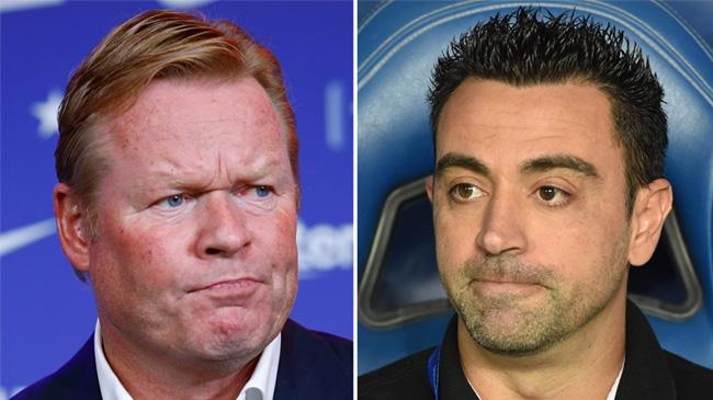 xavi and koeman 2