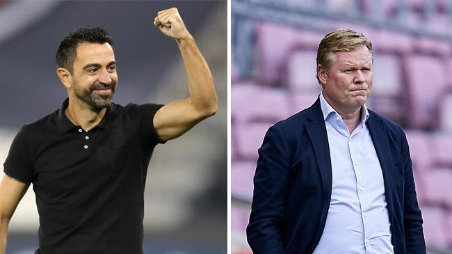 xavi and koeman