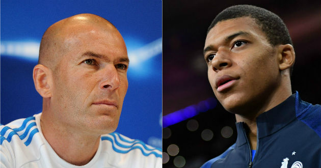 zidane and mbappe