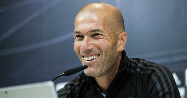 zidane in a press conference
