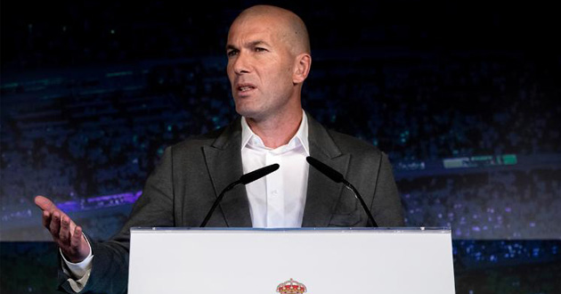 zidane said press