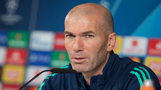 zinadine zidane blamed to real