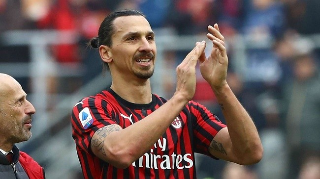 zlatan ibrahimovic ac milan 2019 20