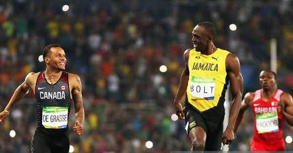 bolt won 200 sprint of rio olympic