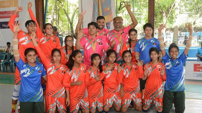 bongabondhu women handball 2023 winner bangladesh