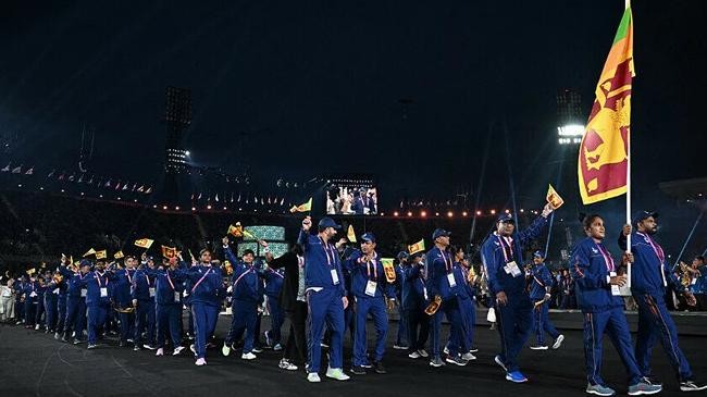 commonwealth games srilankan contingent