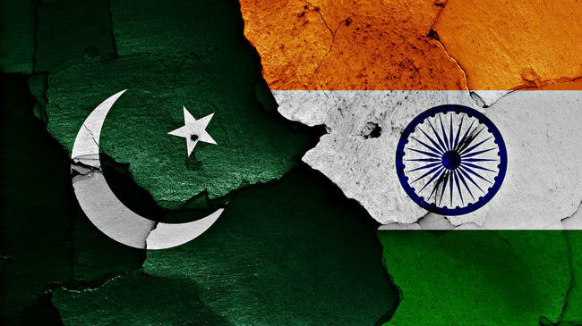 india and pakistan flag