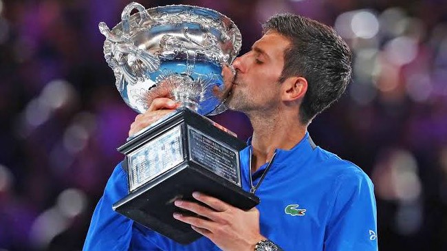 novak djokovic win australian open