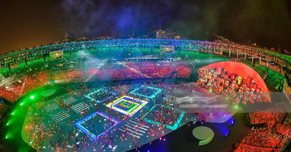 rio olympic the greatest show on earth started