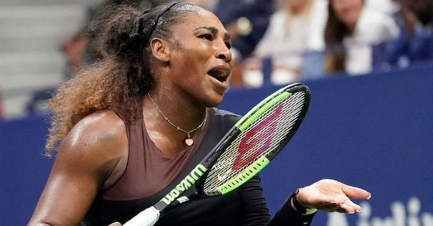 serena called umpire a thief