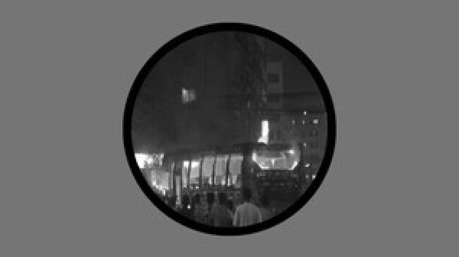 মহাখালীতে চলন্ত বাসে আগুন