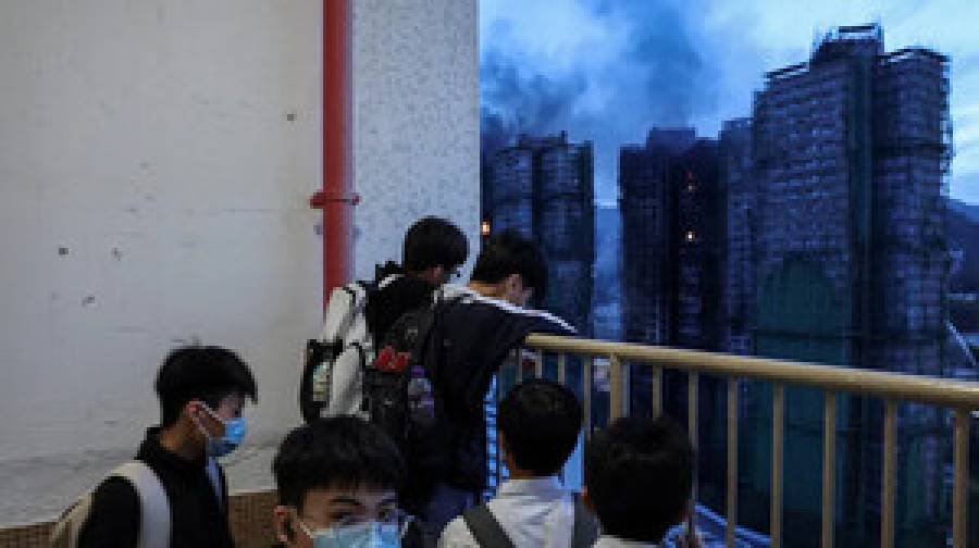 হংকংয়ে ভয়াবহ অগ্নিকাণ্ড: নিহত বেড়ে ৯৪, এখনও নিখোঁজ শতাধিক