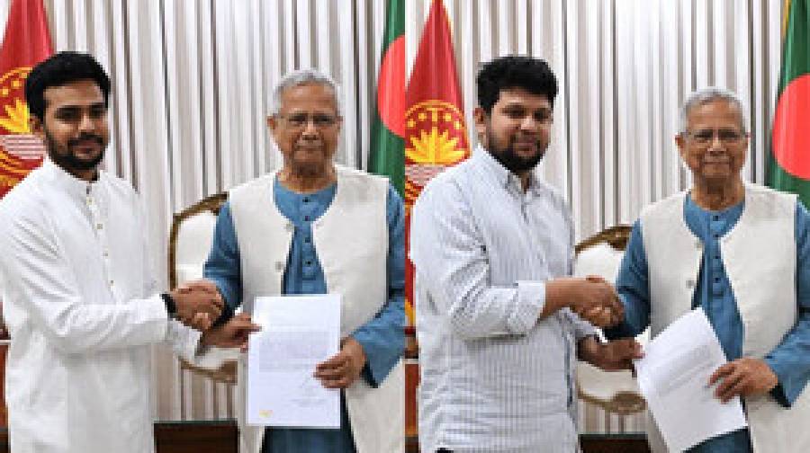 আসিফ ও মাহফুজের সম্মানে প্রধান উপদেষ্টার বিশেষ মধ্যাহ্নভোজ