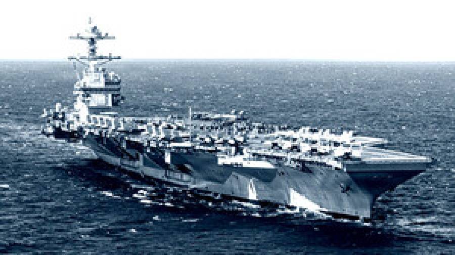 মধ্যপ্রাচ্যের পথে বিশ্বের বৃহত্তম রণতরী ‘ইউএসএস ফোর্ড’