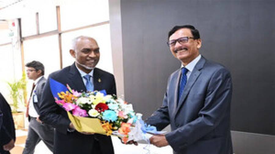 ঢাকায় মালদ্বীপের প্রেসিডেন্ট মোহাম্মদ মুইজ