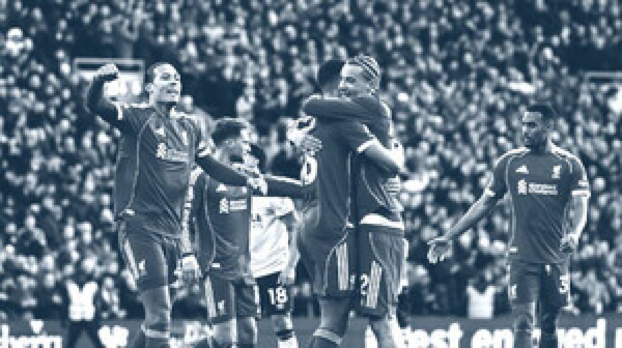 বিরল রেকর্ডের রাতে লিভারপুলের দাপট, শঙ্কায় হ্যামাররা